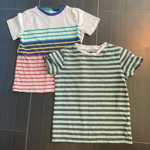 Boden Boys Striped T-Shirt Bundle, size 7-8